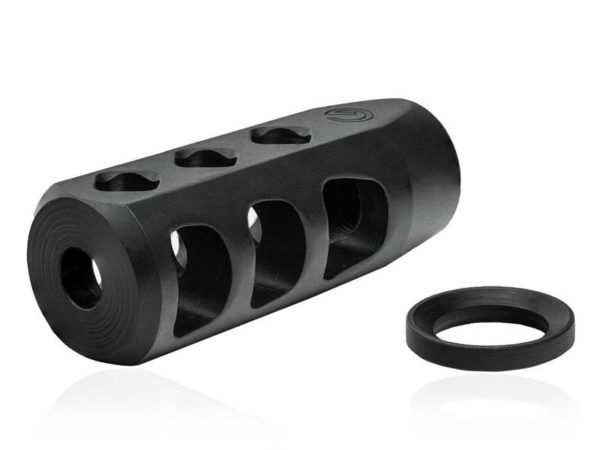 Ghost Firearms .1/2" x 288 AXE Muzzle Brake - Black Nitride
