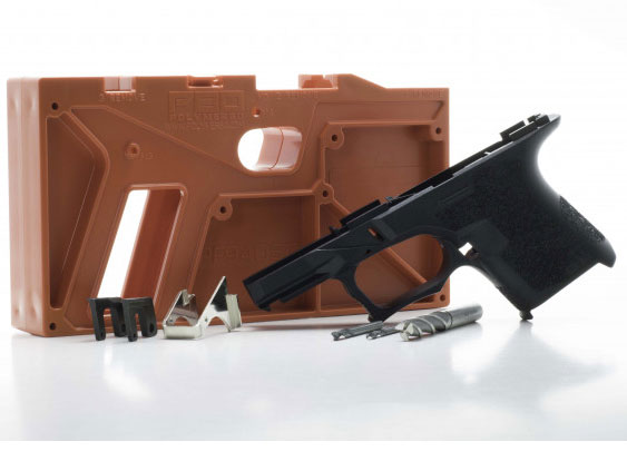 pf940sc-1 Polymer80 PF940SC SubCompact 80% Kit for Glock 26/27 - Black