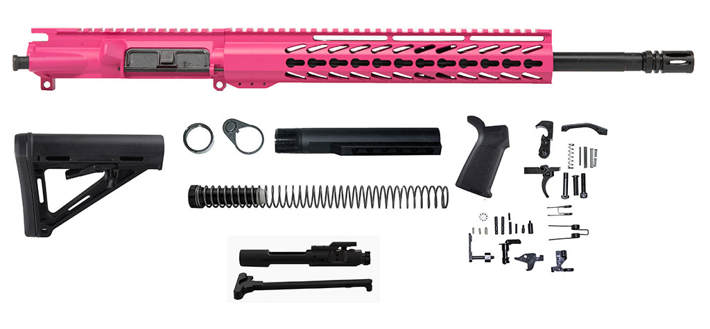 16inch-Pink-556-12-inch-keymod-kit-no-lower
